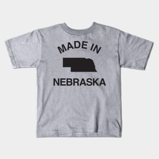 Made in Nebraska Kids T-Shirt